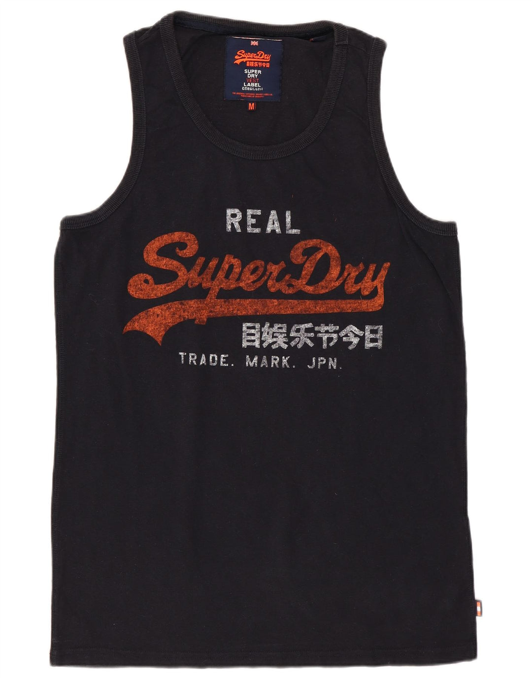 Herre Grafisk Vest Top Medium