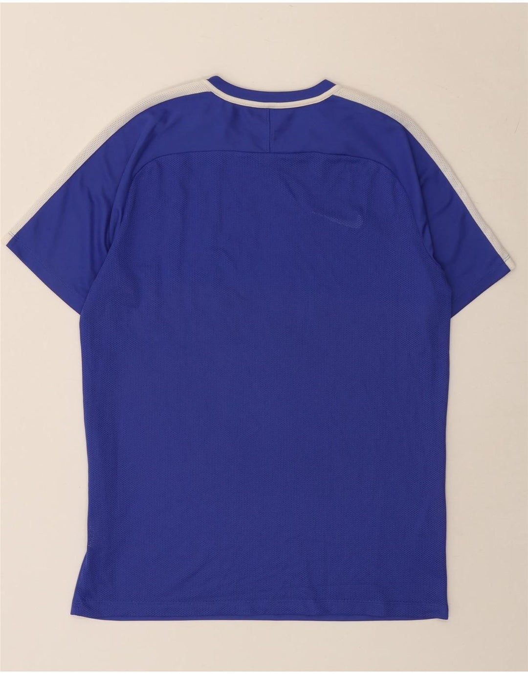 Nike Dri Fit T-shirt top til mænd, stor lilla farveblok