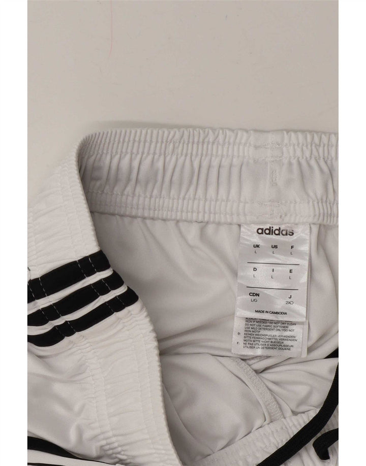 Adidas Herre Climalite Sportshorts Store hvide polyester