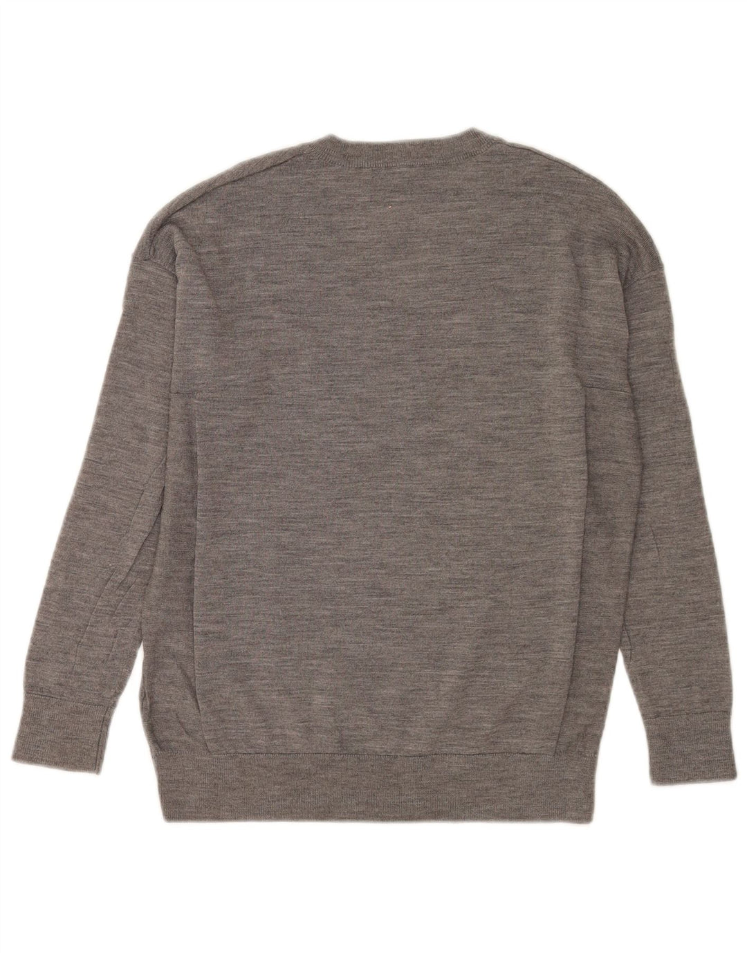 Marks & Spencer Dame Oversized V-hals sweater UK 6 XS Grå