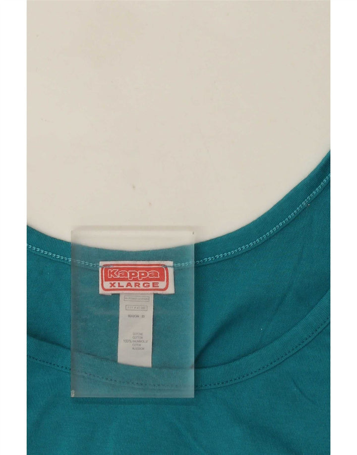 Kappa Herrevest Top XL Blå Bomuld