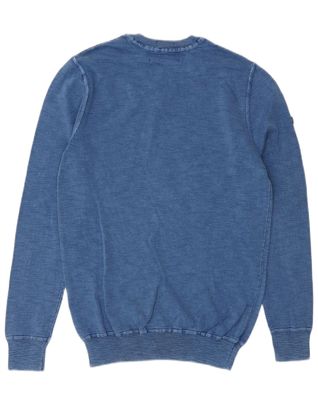 SUPERDRY Dame sweater med rund hals DK 10 Lille blå bomuld