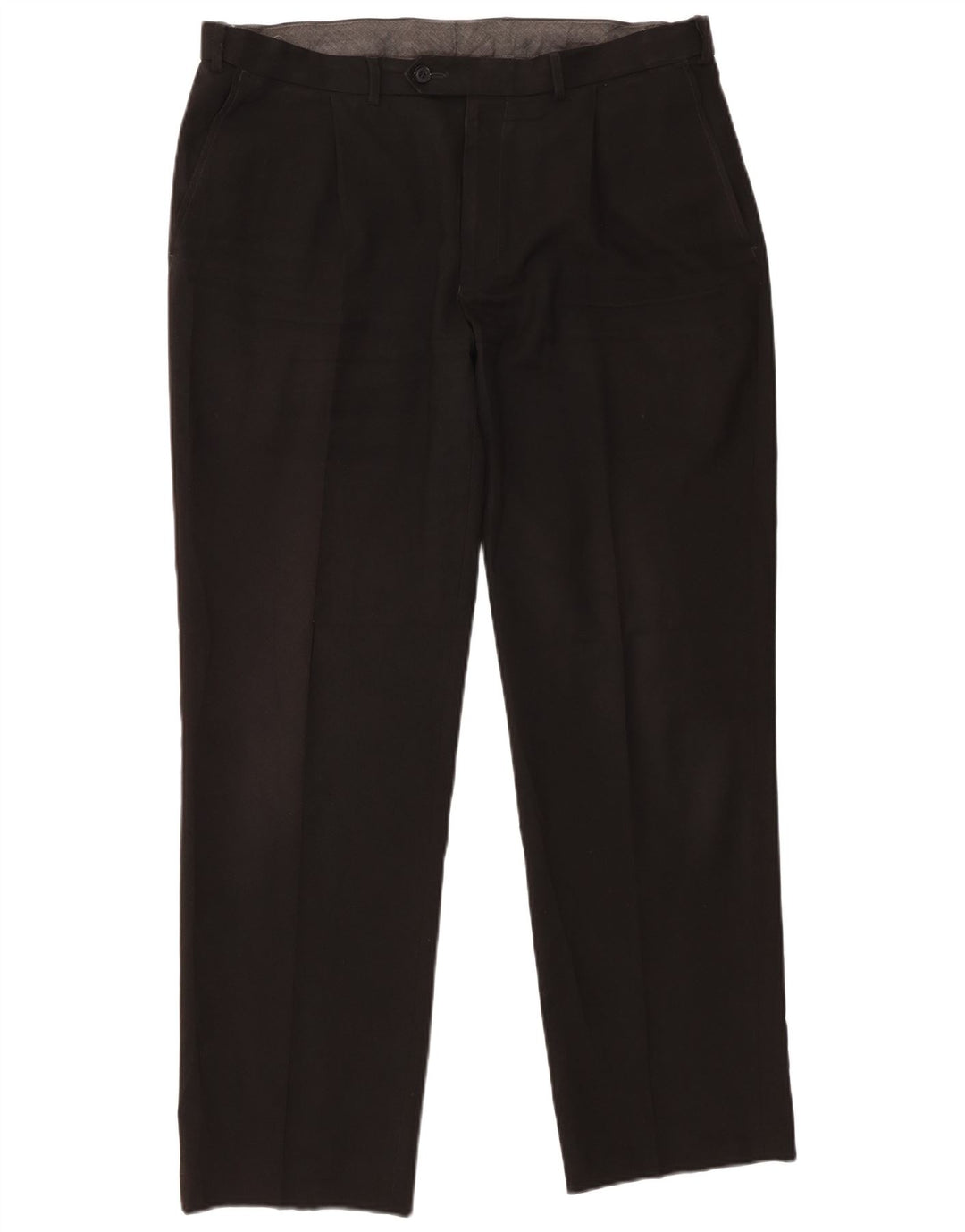 Marks & Spencer Herre Pegged Suit Bukser W36 L31 Sort Polyester