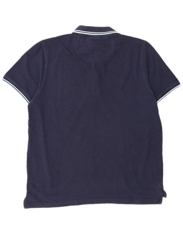 Pierre Cardin Herre Regular Fit Polo Shirt Large Navy Blue