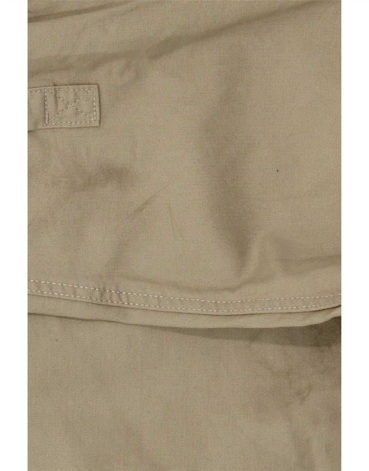 Tommy Hilfiger Herre Grafisk Overshirt Skjorte Large Khaki