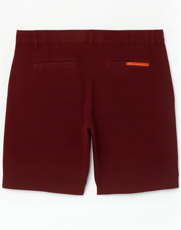Superdry Chino-shorts til mænd 2XL W42 rødbrun bomuld