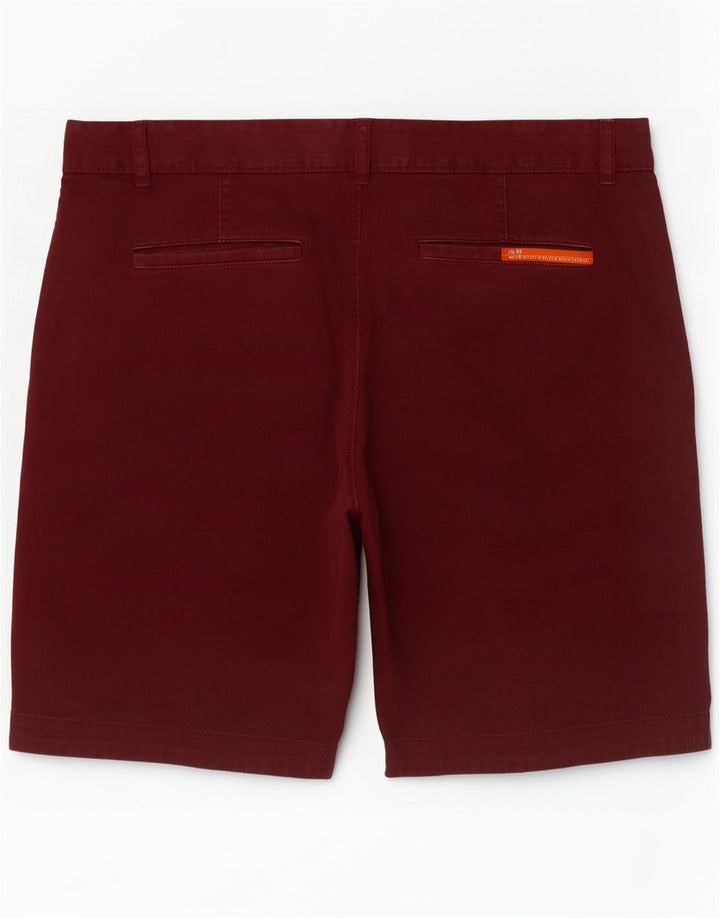 Superdry Chino-shorts til mænd 2XL W42 rødbrun bomuld