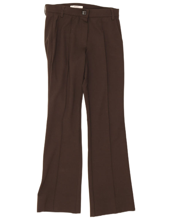 Marella Dame EMME Bootcut Pegged Chino Bukser UK 6 XS W26 L29 Brun
