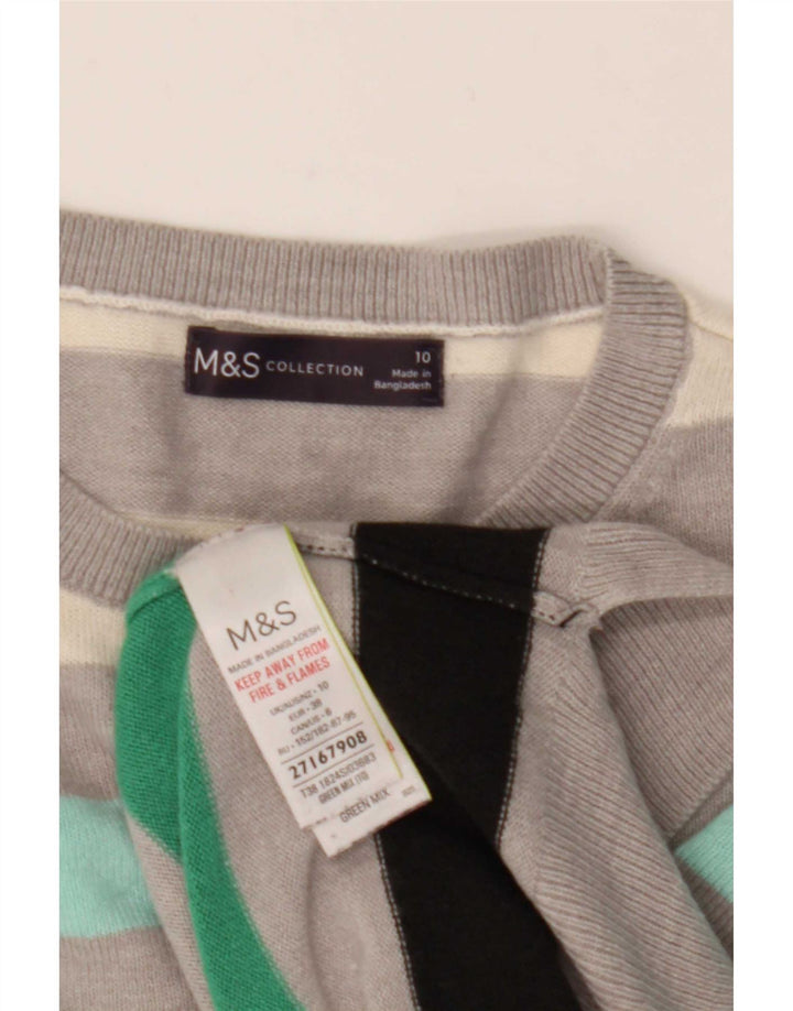 Marks & Spencer Dame sweater med rund hals DK 10 Small Multicolor