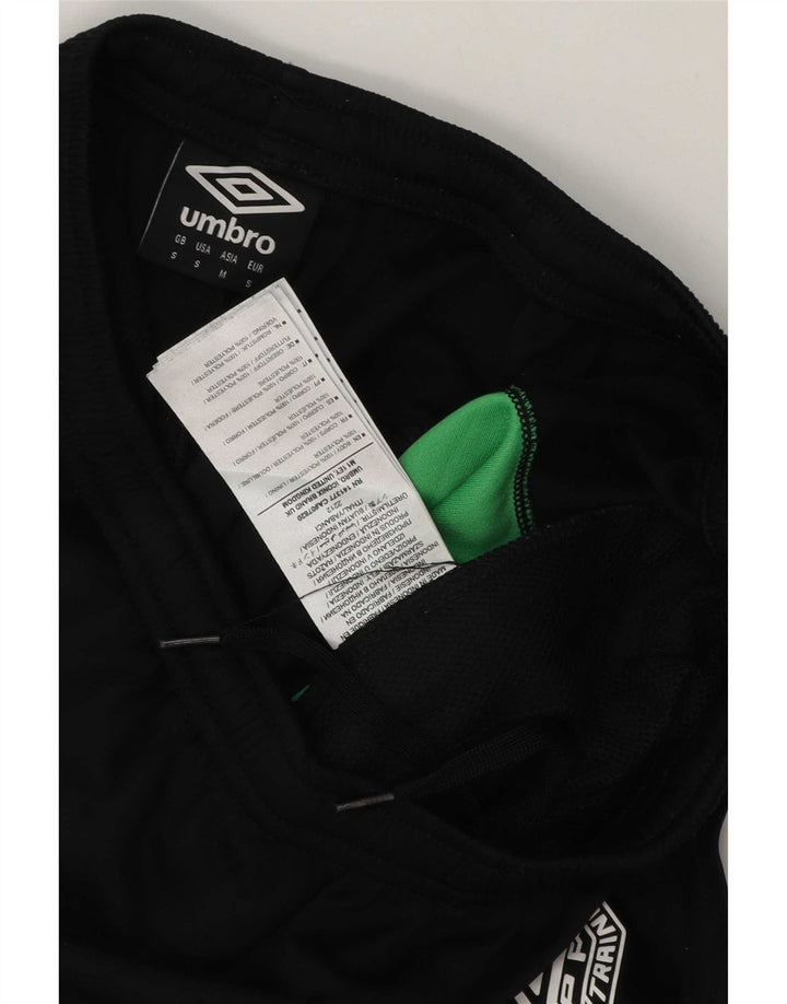 Umbro Herre Ireland Sportshorts Small Black Colourblock Polyester