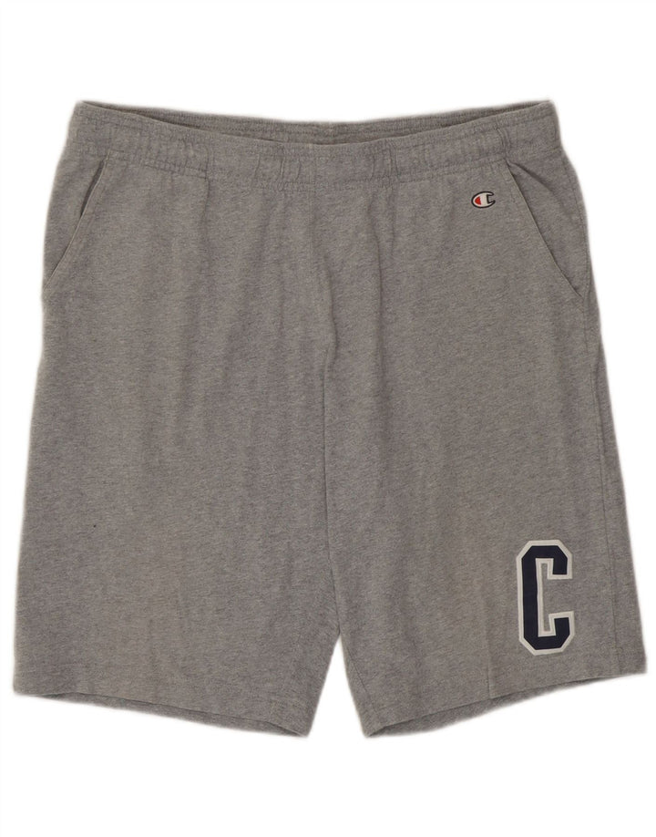 Champion Herre grafiske sportsshorts store grå
