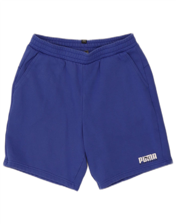 Puma drenge sportsshorts 15-16 år blå bomuld