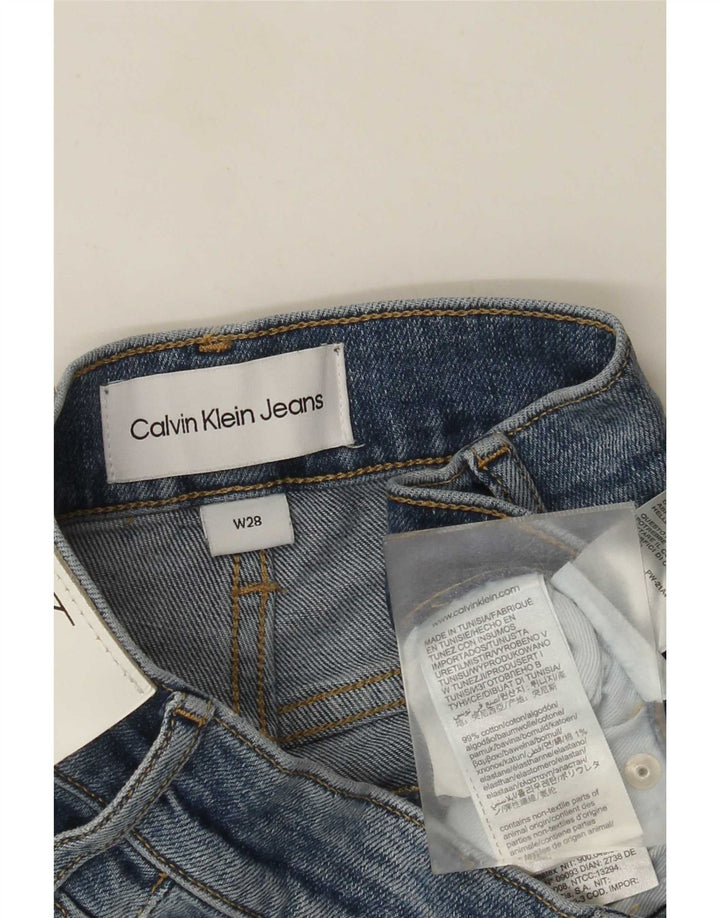 Calvin Klein Herre denimshorts W28 Små blå bomuld