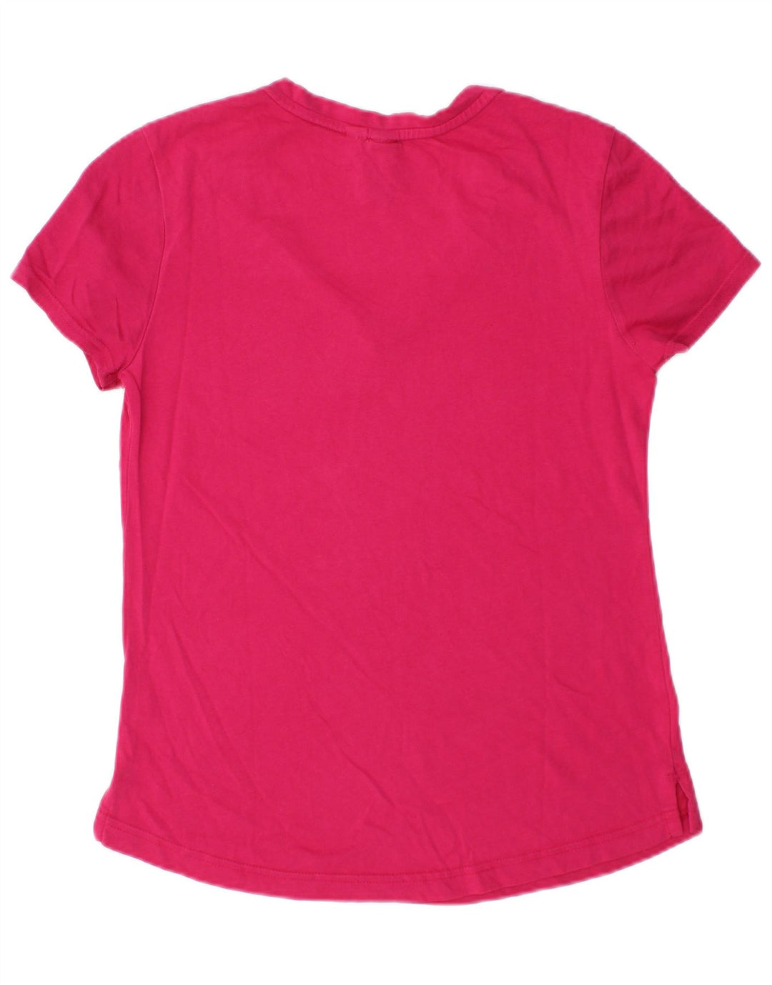 Adidas Dame Grafisk T-Shirt Top UK 12 Medium Pink