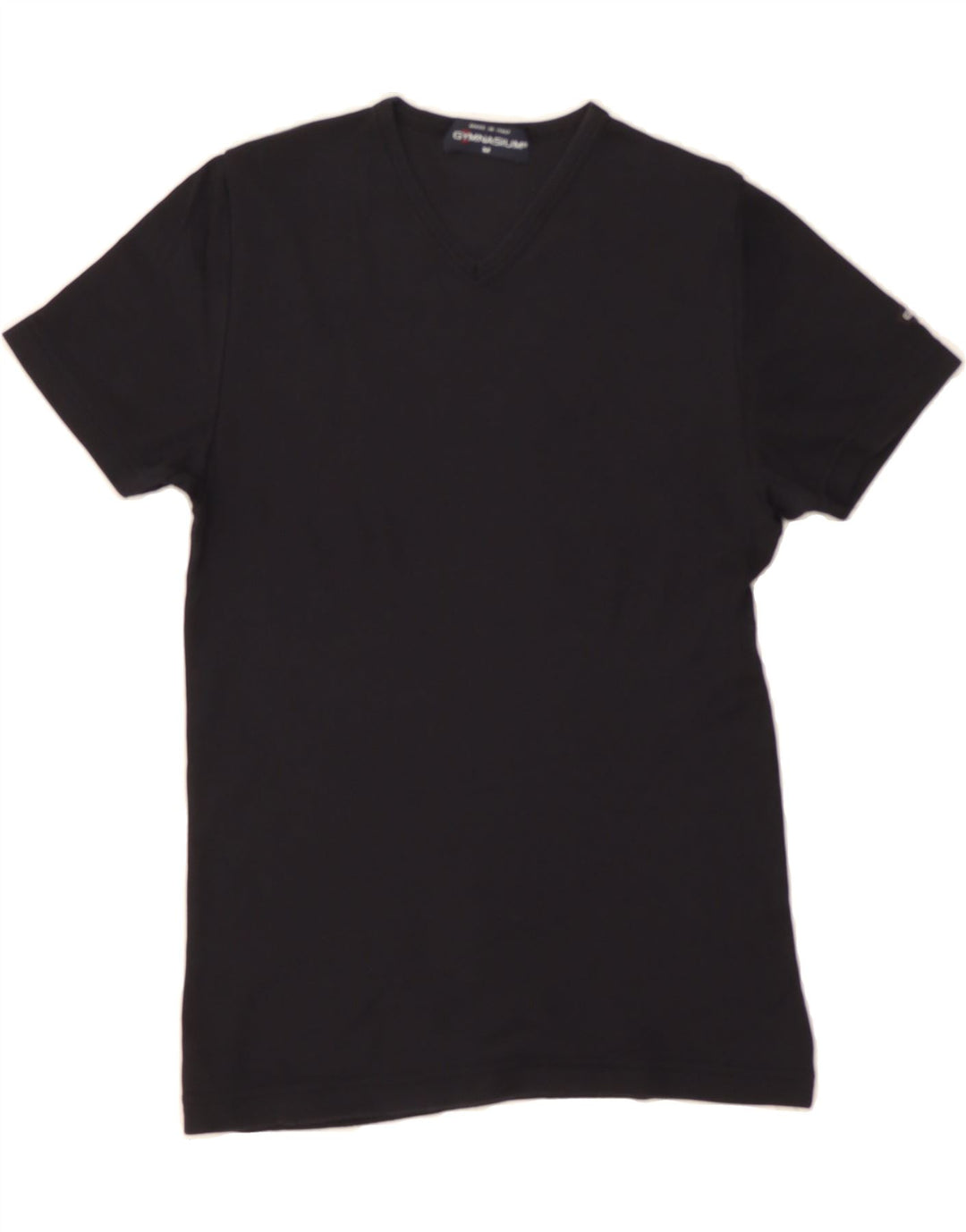 GYMNASIUM Womens T-Shirt Top UK 12 Medium Black Vintage Gymnasium and Second-Hand Gymnasium from Messina Hembry 