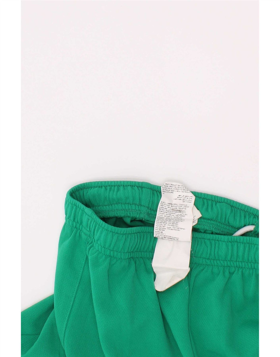 Puma Boys Sports Shorts 7-8 År Grøn Polyester