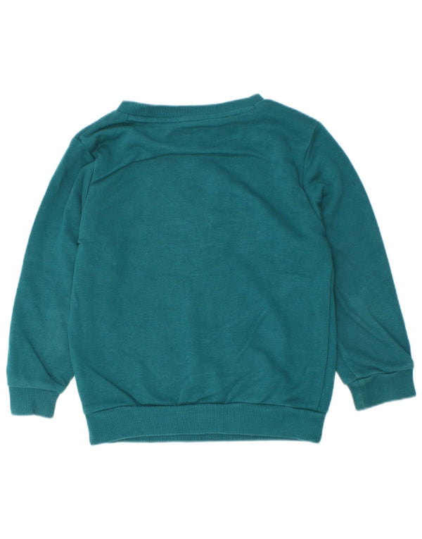 Adidas Boys Graphic Sweatshirt Jumper 3-4 år Grøn Bomuld