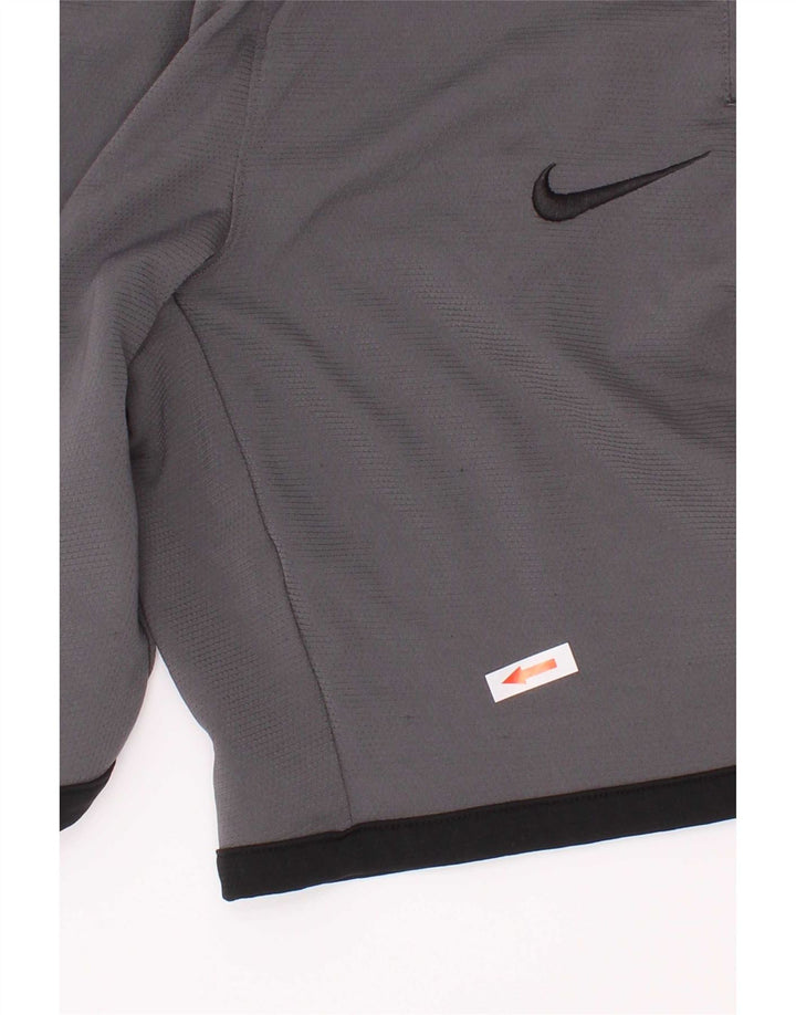 Nike drenge Dri Fit grafiske sportsshorts 12-13 år store grå polyester