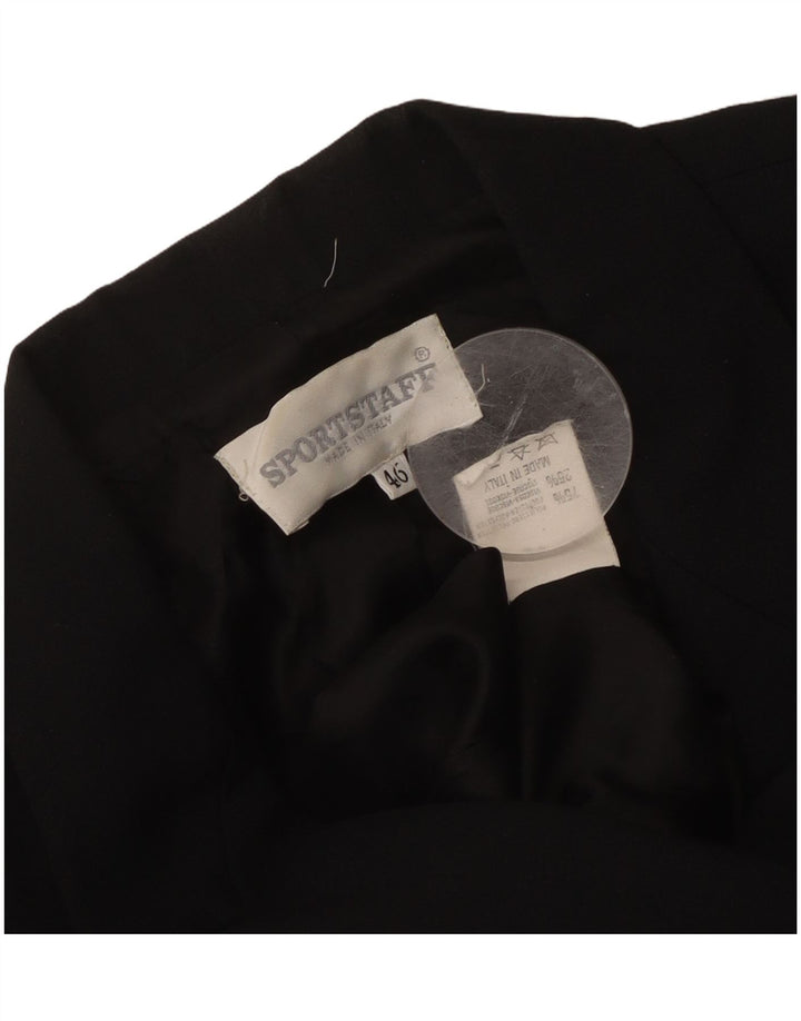 SPORTSTAFF Dame Dobbeltradet Blazer Jacket IT 46 Large Sort