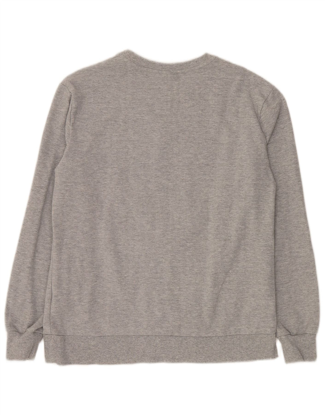 ELLESSE Grafisk sweatshirt til mænd mellem grå bomuld