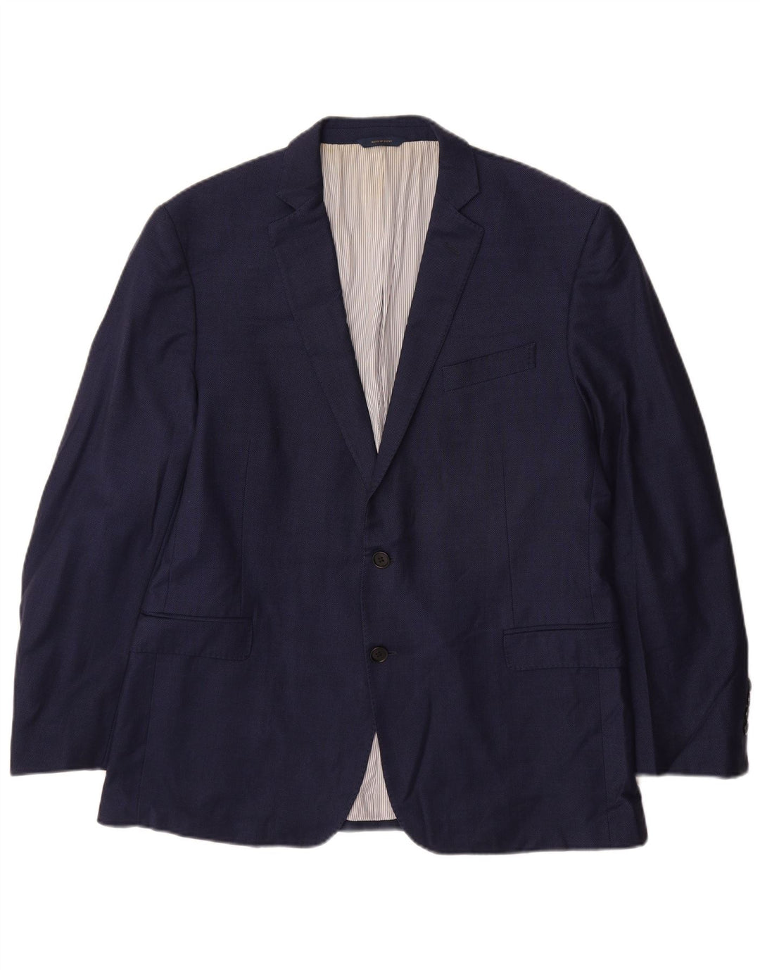 Brooks Brothers Herre Regent Fit Blazer Jacket UK 44 2XL Navy Blue Wool