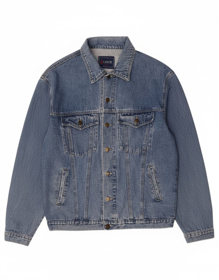 Vintage Herre denimjakke UK 44 2XL Blå Bomuld