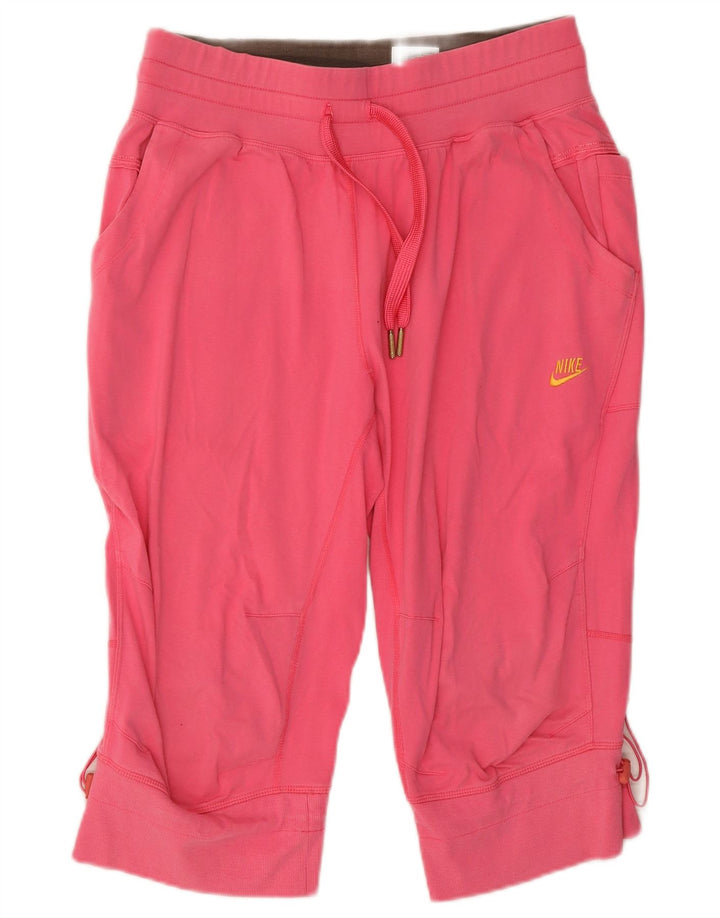 Nike sportsshorts til kvinder UK 10/12 Medium Pink Bomuld