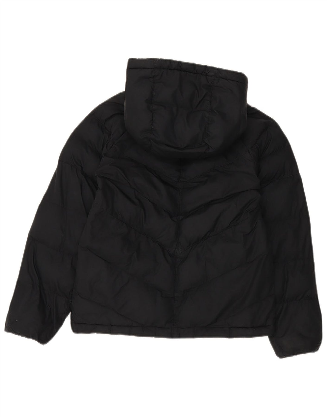 Nike drenge hættepolstret jakke 10-11 år medium sort polyester