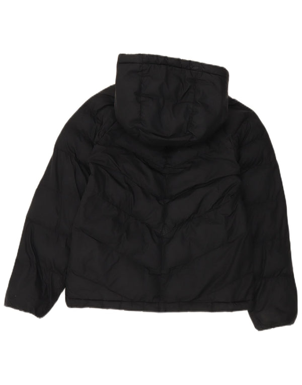 Nike drenge hættepolstret jakke 10-11 år medium sort polyester