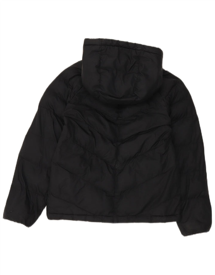 Nike drenge hættepolstret jakke 10-11 år medium sort polyester