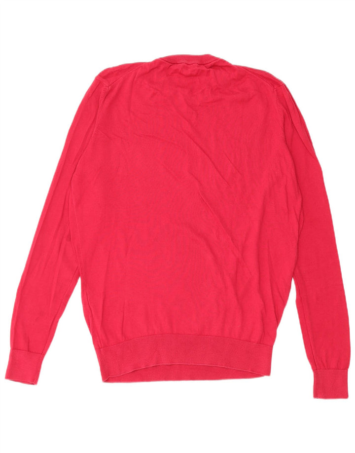 Roberto Cavalli Herre sweater med rund hals, lille rød