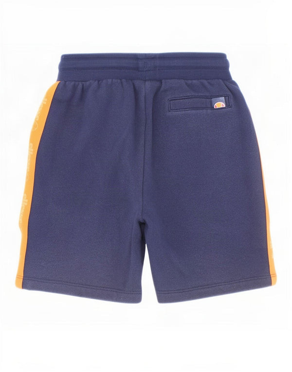 Ellesse Boys Sports Shorts 10-11 år Navy Blue Colourblock Bomuld