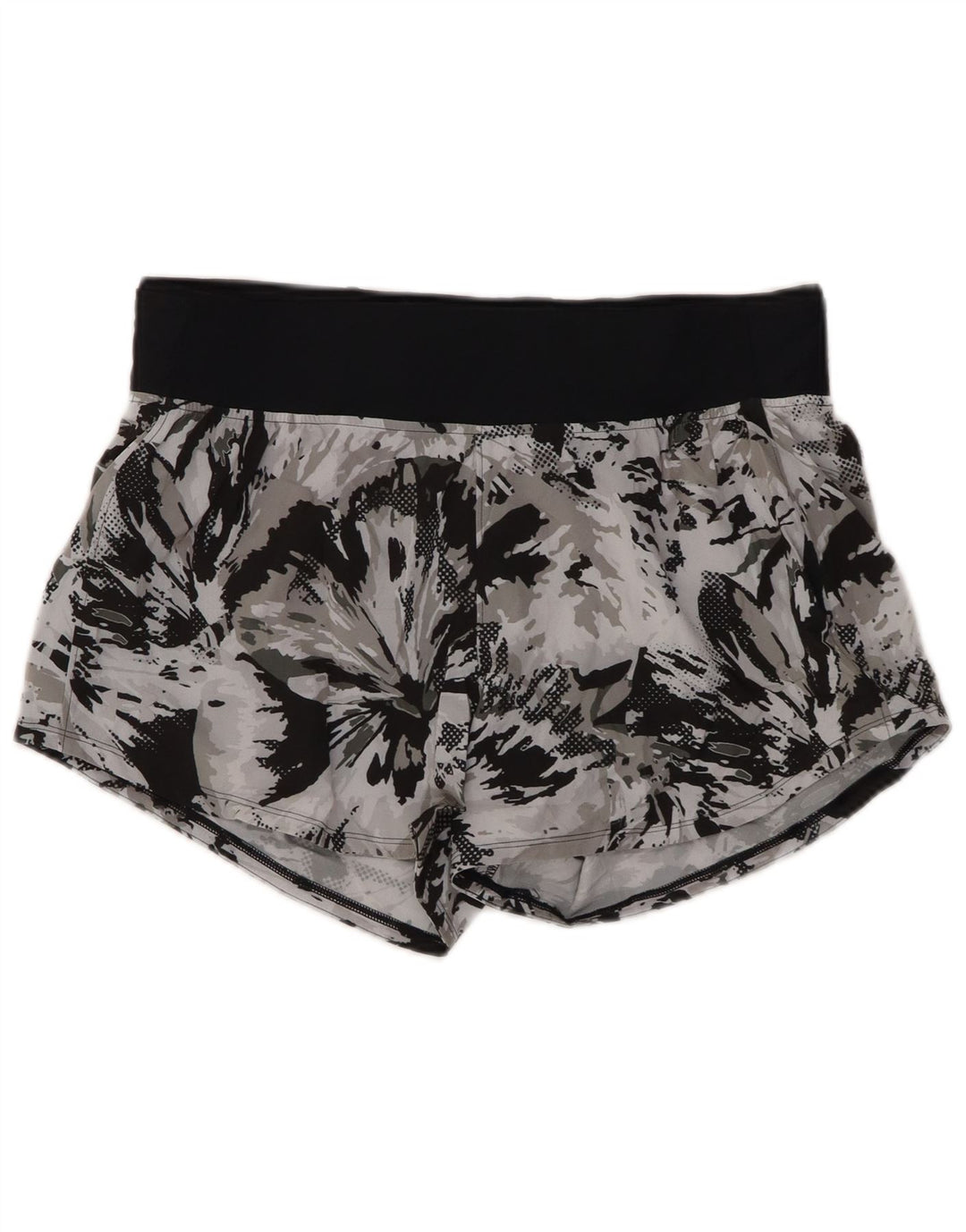 UNDER ARMOUR Sportsshorts med abstrakt mønster til kvinder DK 14 Large Grå