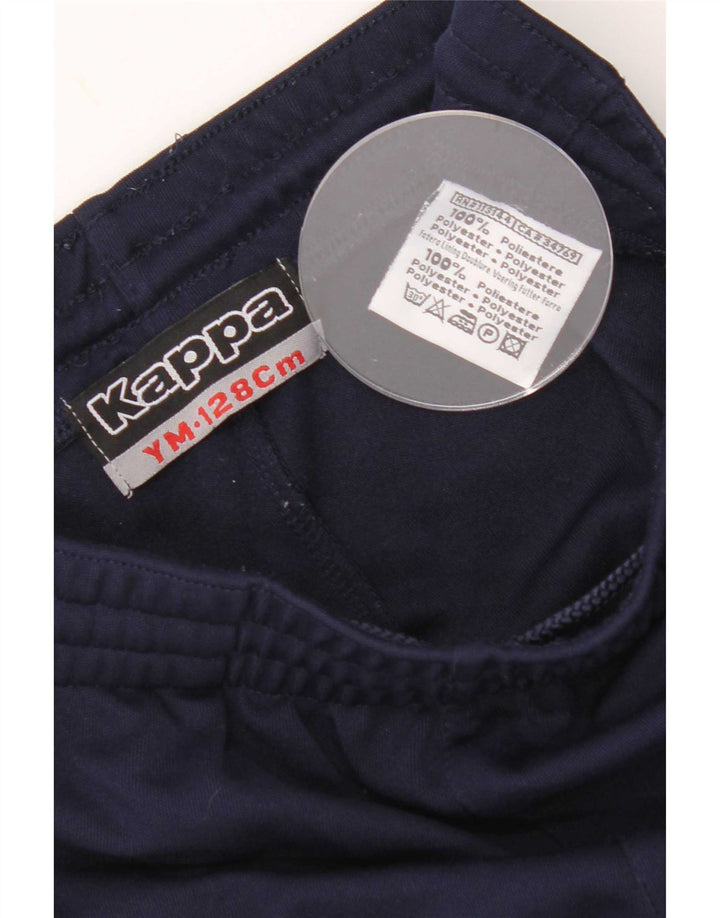 Kappa Boys Sports Shorts 7-8 år Medium Navy Blue Polyester