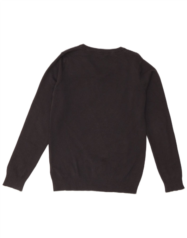 Marks & Spencer Boys V-hals sweater 13-14 år sort bomuld