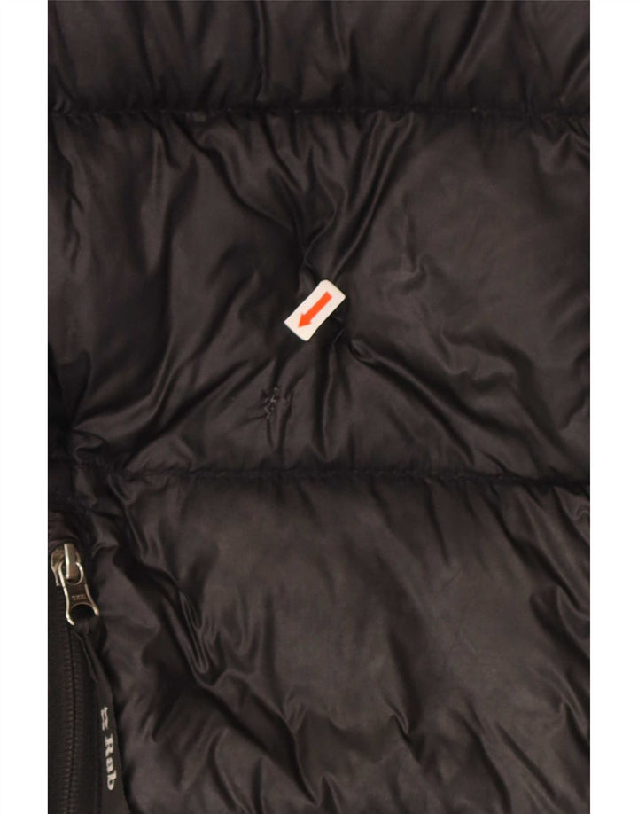 Rab Herre Polstret Gilet IT 40 Stor sort polyamid