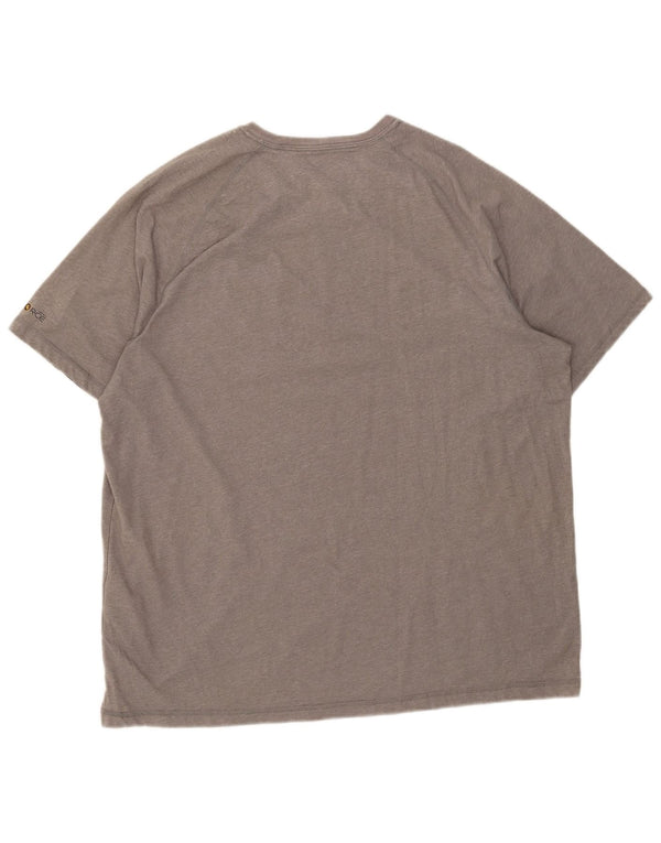 Carhartt Herre Relaxed Fit T-Shirt Top XL Grå Polyester