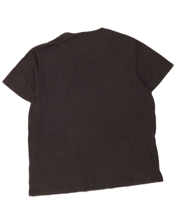 Levi's Herre Standard Fit T-Shirt Top XL Sort Bomuld