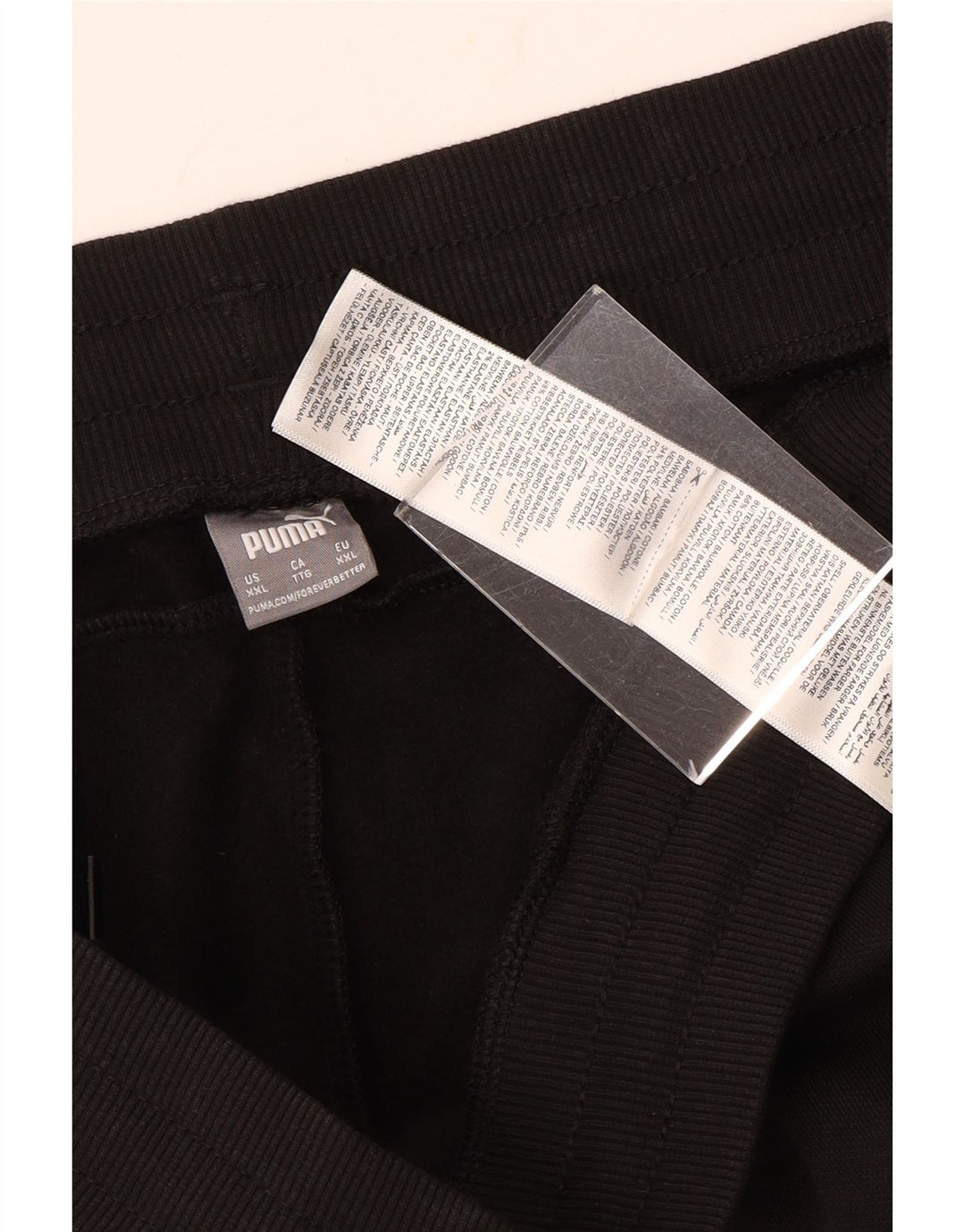 PUMA Træningsdragt til mænd Joggers 2XL sort bomuld