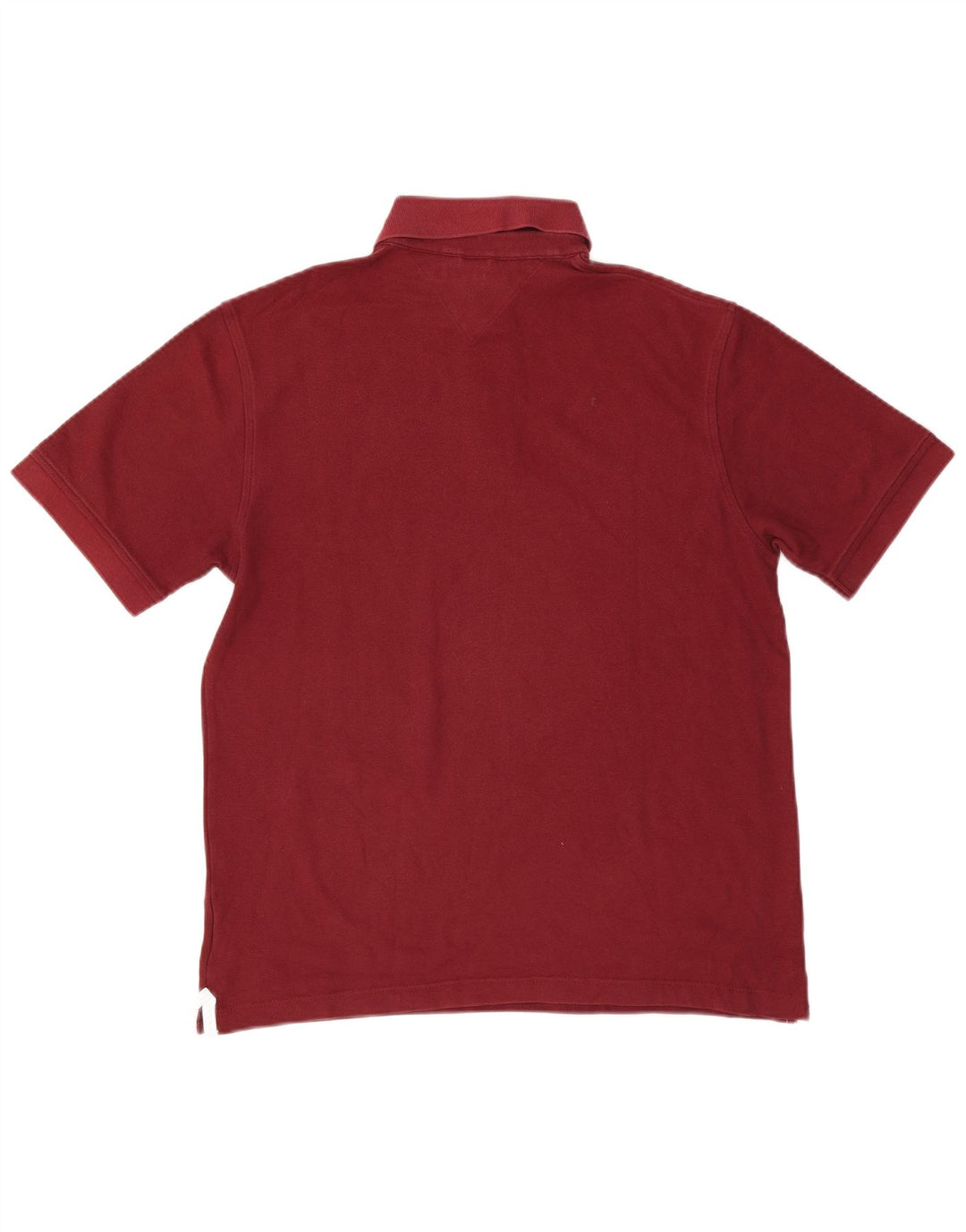 TOMMY HILFIGER Poloshirt til mænd Medium Bourgogne bomuld