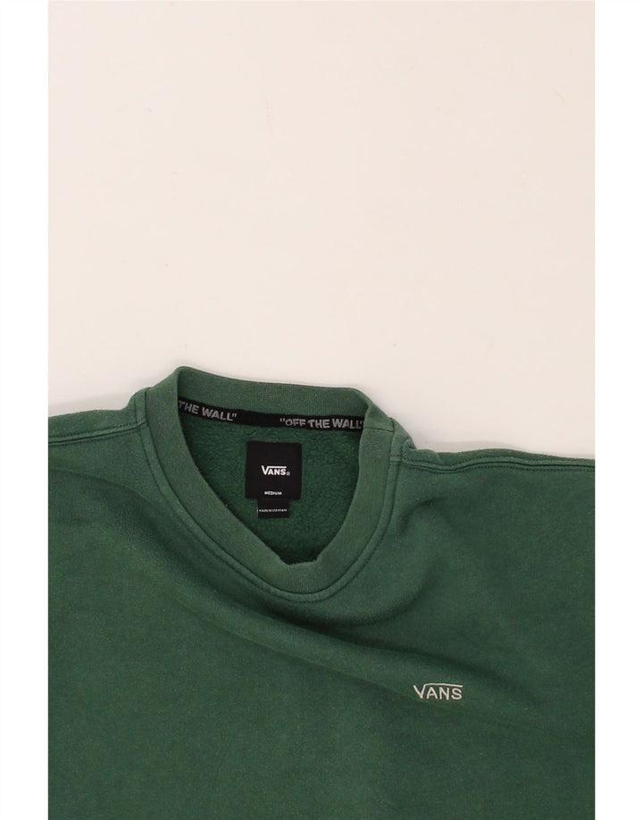 VANS Sweatshirt til mænd Medium Grøn Bomuld