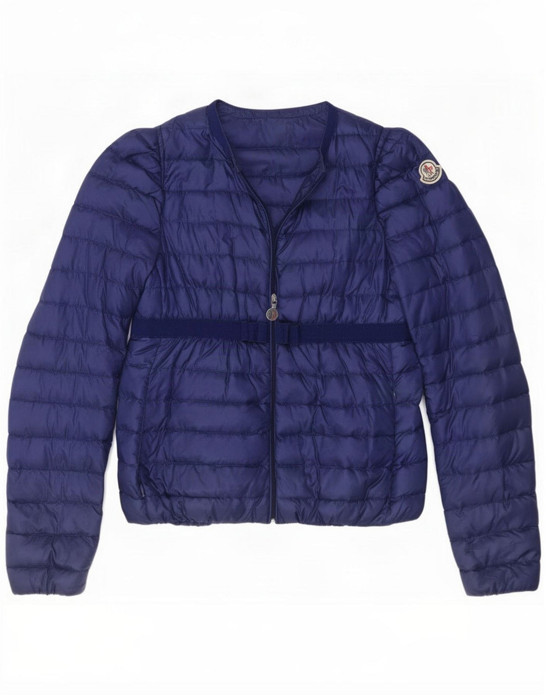 Moncler piger polstret jakke 13-14 år marineblå polyamid