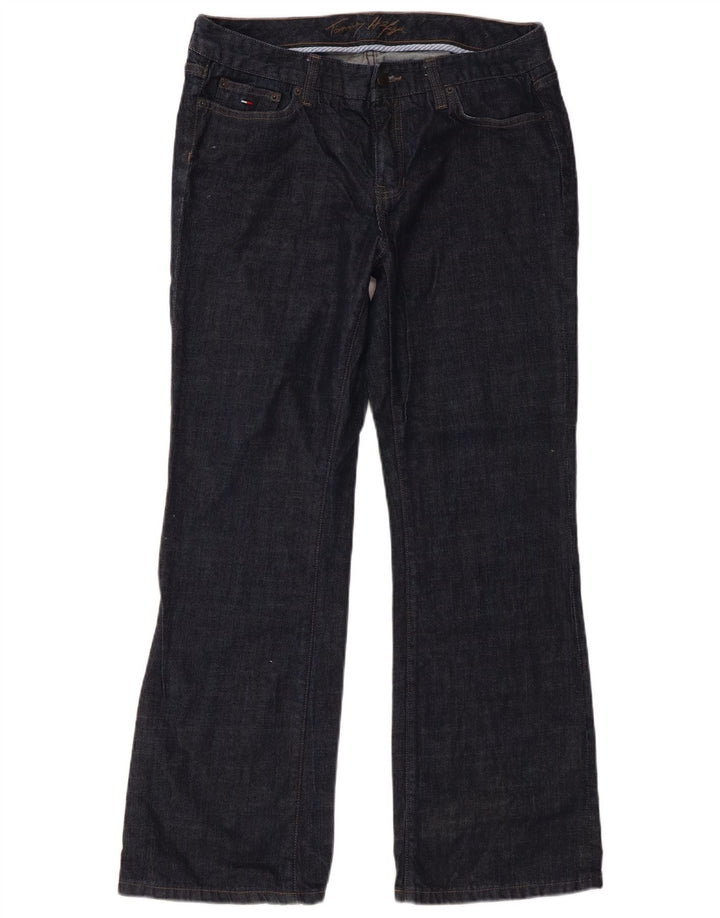 Tommy Hilfiger Dame Bootcut Jeans US 10 Large W31 L30 Marineblå Bomuld
