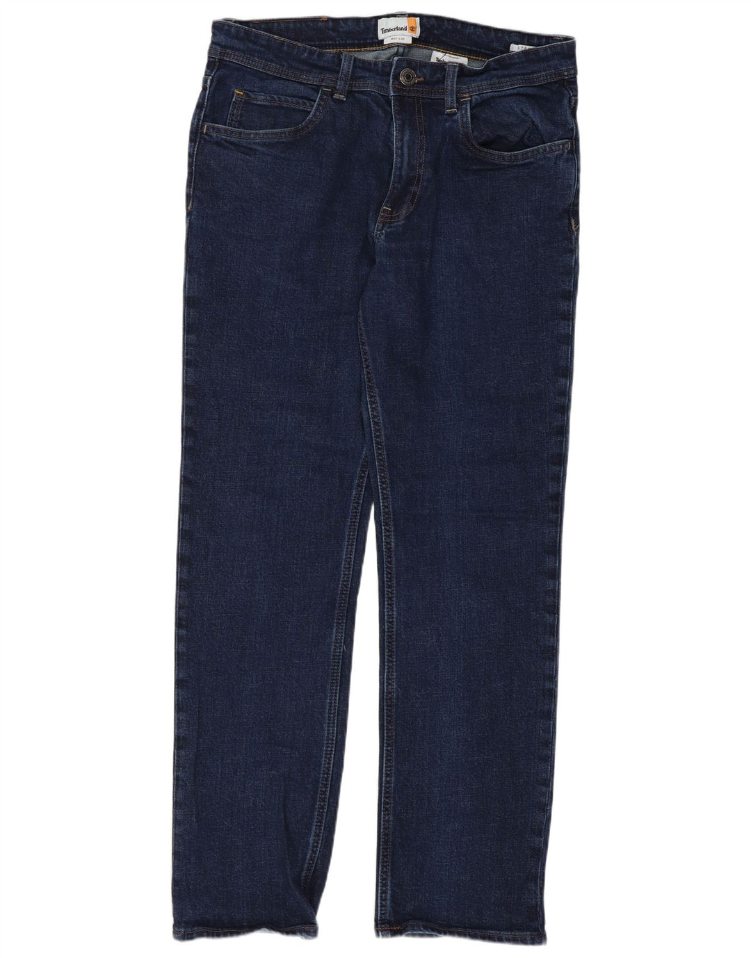 Timberland Straight Jeans til mænd W32 L29 marineblå bomuld