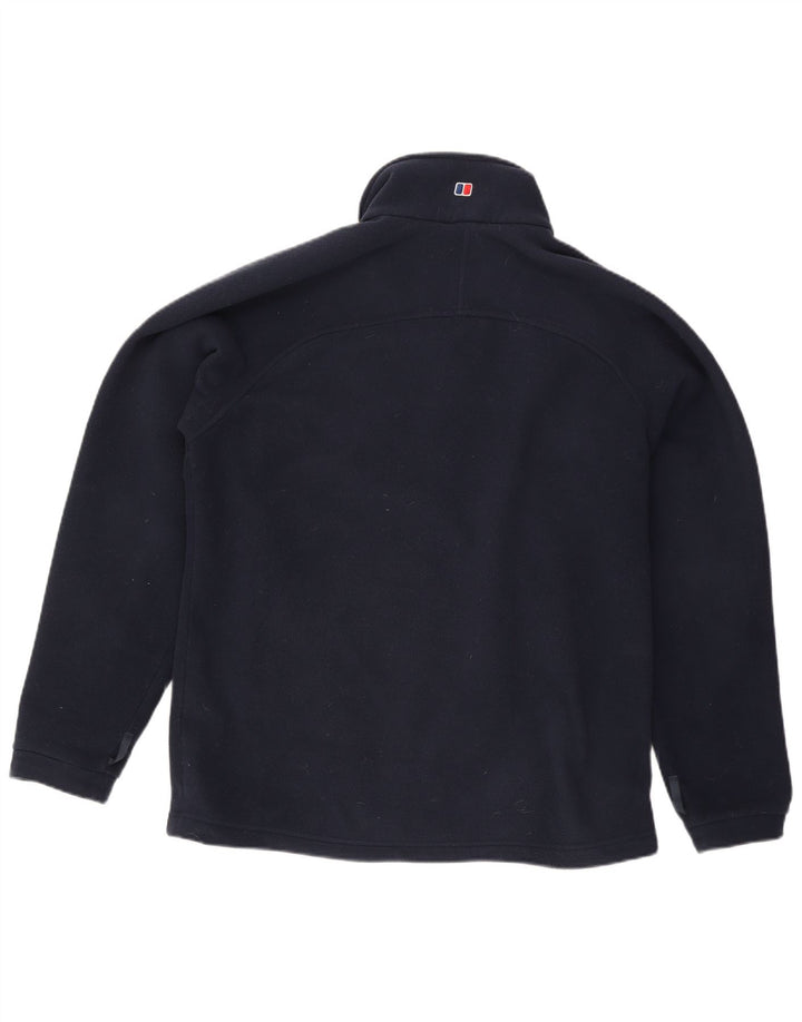 Berghaus Herre Liner Fleece Jakke UK 40 Large Navy Blue Polyester