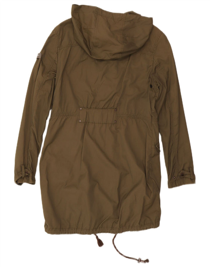 Frieda & Freddies Dame Hooded Parka Jacket EU 36 Small Khaki