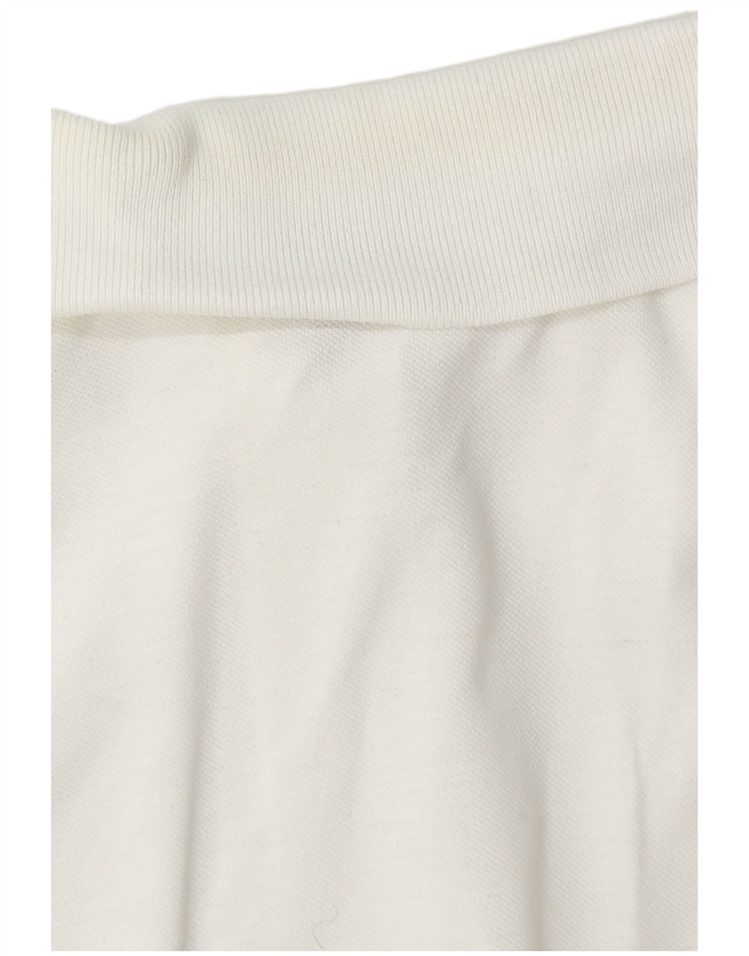 Sergio Tacchini Herre poloshirt IT 50 Medium Hvid Bomuld