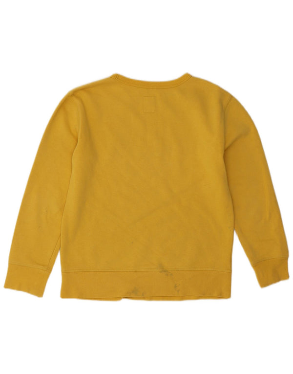 Gap Boys Grafisk Sweatshirt Jumper 11-12 år XL Gul bomuld