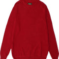 EDDIE BAUER Mens Boat Neck Jumper Sweater Large Red Cotton Vintage Eddie Bauer and Second-Hand Eddie Bauer from Messina Hembry 