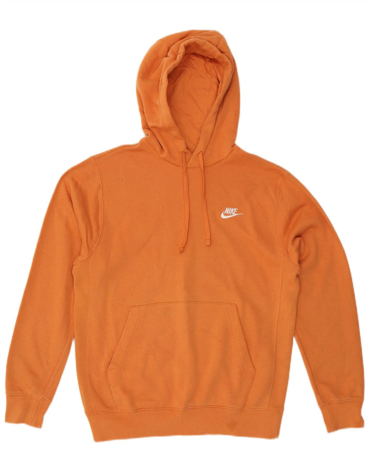 NIKE hættetrøje til mænd, lille orange bomuld